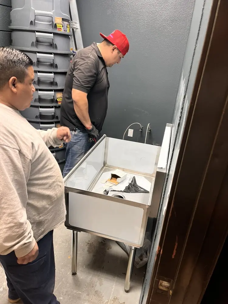 Commercial plumbing and sink installation in Chippewa Park